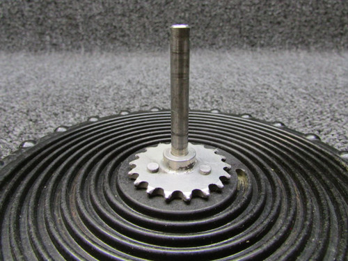 1260626-1 Cessna Rudder Trim Control Wheel Assembly with Shaft (Size: 6-1/2")