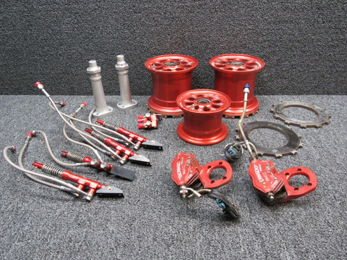 Beringer Aero RA-041-R / RF-006A Cirrus SR22T Beringer Aero Wheel and Brake Kit Hours 695.5