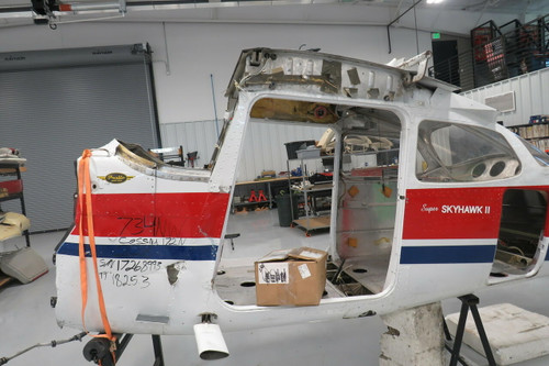 Cessna 172N Fuselage Assy W/ (Airworthiness, BOS, Data Tag and log books) BAS Part Sales | Airplane Parts