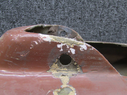 0543079-12 (Use: 0543079-17) Cessna 182 P-Q Nose Gear Speed Fairing Assembly w Axle Hole (PPP)