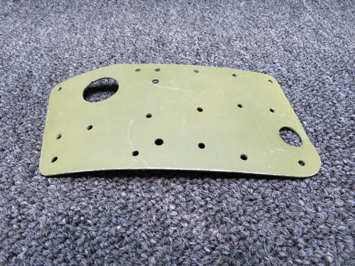 0712304-16 Cessna 180-185 Fitting Tailcone Reinforcement RH (Zinc) BAS Part Sales | Airplane Parts