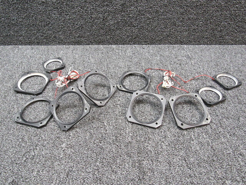 Beechcraft 95-B55 Lighted Indicator Face Plate Set (Volts: 28) BAS Part Sales | Airplane Parts