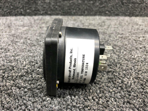 Mitchell Aircraft Instruments D1-211-5090 Cessna 172D Mitchell Aircraft Oil Temperature Indicator Volts 14