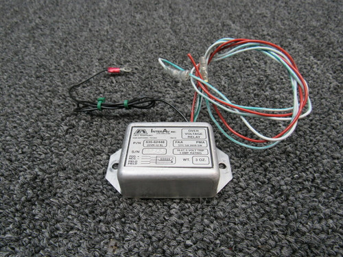 InterAv 635-62448 ALT 484-100 Mooney M20E InterAv Over Voltage Relay Volts 16 Trip