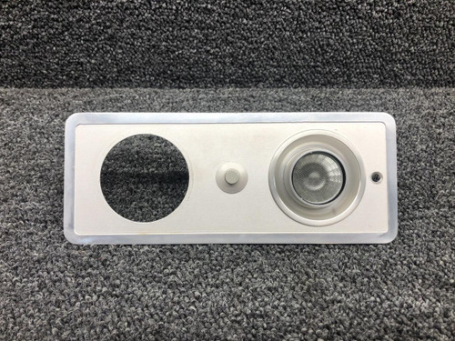 Wemac 58-530104-1 / 2565-1 Wemac Air Vent and Map Light Plate W/ Lamp and Switch V 12