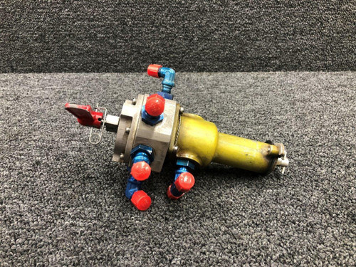 Beechcraft HE825-1 USE HE825 Beechcraft H35 Fuel Selector Valve Assy W/ Handle