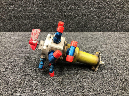 Beechcraft HE825-1 USE HE825 Beechcraft H35 Fuel Selector Valve Assy W/ Handle