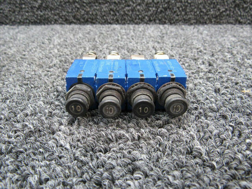 Mechanical Products 4200-002-10 Mechanical Products Circuit Breaker Set of 4 Amps 10 SA