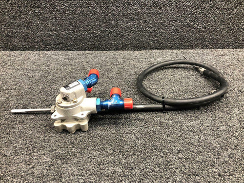 Janitrol HE780-7 Beechcraft 95-B55 Janitrol Aero Fuel Selector Valve RH W/ Shaft