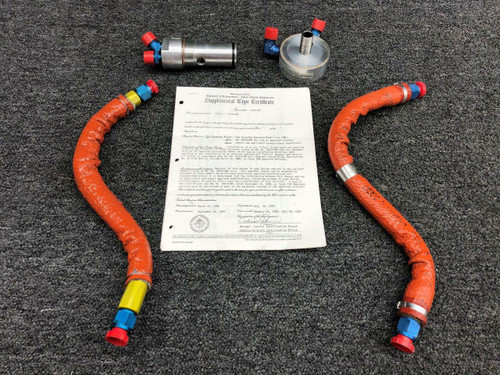 Aviation Products AT-2-10-470 Continental IO-470-L Aviation Prod Spin-on Oil Filter Adapter W/ STC