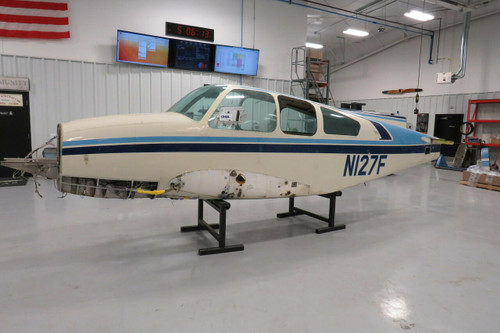 Beech 95-B55 Fuselage Assembly With Data Tag