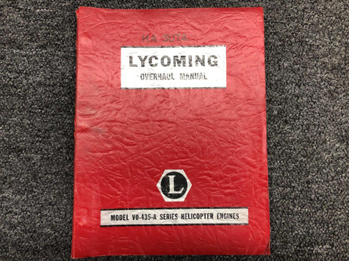 60294-2 Lycoming VO-435-A Helicopter Engines Overhaul Manual