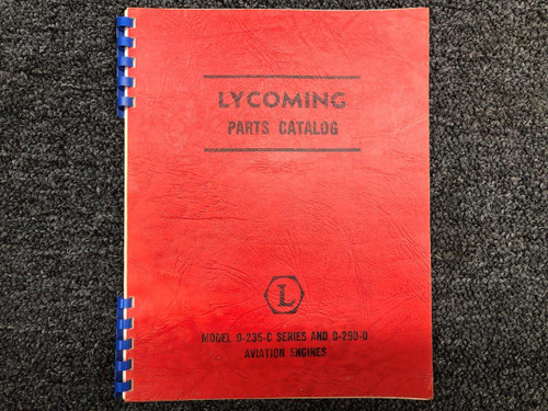 Lycoming 0-235-C & 0-290-D Parts Catalog