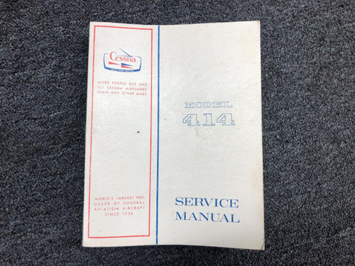 1970 Cessna 414 Service Manual