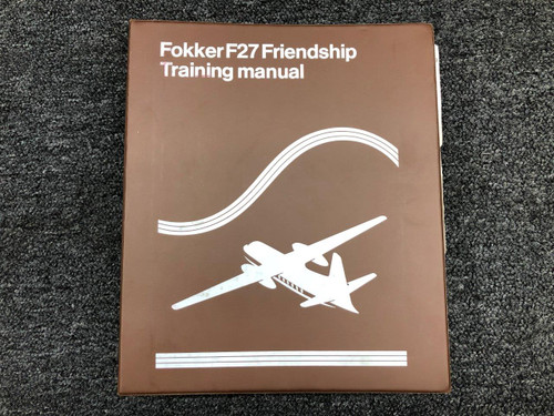 Fokker F27 Friendship Training Manual