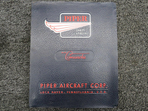 1960 Piper Comanche PA-24 Parts Catalog