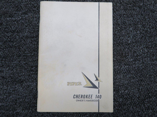 650630 1965 Piper Cherokee 140 Owners Manual