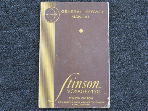 Stinson Voyager 150 General Service Manual