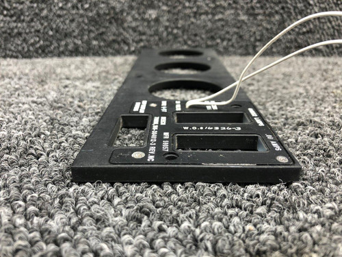 59057 (Alt: 106-384012-3) CMP Lighted Center Panel Assembly (28V) (NOS)