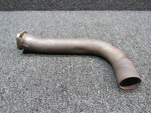 Lycoming 38137-005 Lycoming IO-540-K1G5 Exhaust Stack RH Forward W/ Probe Hole