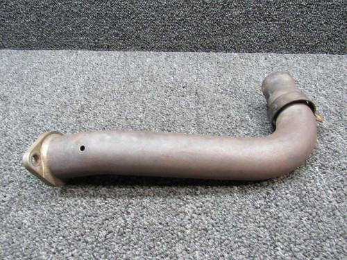 Lycoming 38137-002 Lycoming IO-540-K1G5 Exhaust Stack LH Rear W/ Probe Hole