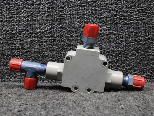 23640-5 Piper PA34-200T Scott 3 Way Fuel Valve Assembly