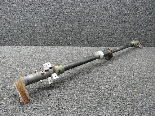 62705-000 Piper PA28R-200 Flap Torque Tube with LH and RH Fittings, Tubes