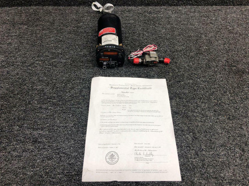 Shadin / Floscan 910531T / 201 Shadin Fuel Flow Indicator and Floscan Pressure Transducer W/ STC