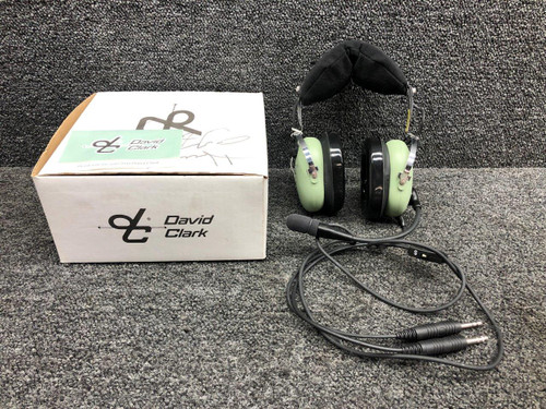 12507G-44 (M/N: H10-13S) David Clark Headset W/ Mic Dual Plug In (NEW OLD STOCK)