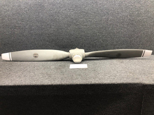 M/2A34C66-N(P) Cessna 182B McCauley 2 Blade Propeller W/ Logs  (Prop Struck)