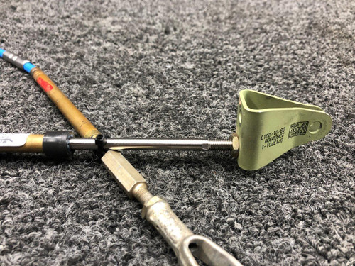 S2800-1099 (FSO: MC580-703-027) McFarlane Cowl Flap Control Cable (L: 40-1/2")