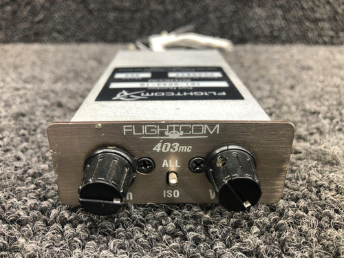 101-0243-10 Flightcom 403MC Intercom BAS Part Sales | Airplane Parts