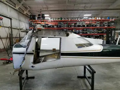 Cessna 150D Fuselage w Data Tag, Airworthiness, and Logs