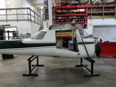 Cessna 150D Fuselage w Data Tag, Airworthiness, and Logs