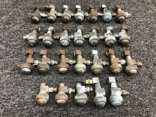 Cessna Aircraft Parts 4664010-45 Cessna A188B Chemical Spray Nozzle Set of 26