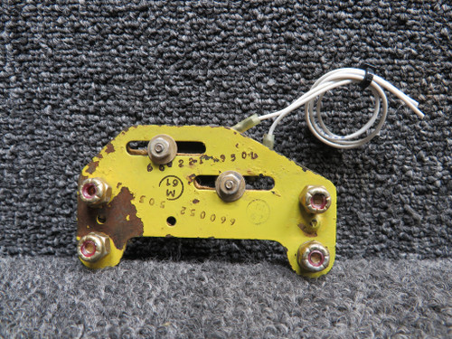 660052-503 Mooney M20K Throttle Position Microswitch and Bracket Assembly