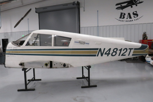 Piper PA28-140 Fuselage Assy W/ Airworthiness, BOS, Data Tag and Log Books