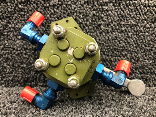 D357 Cessna 180H Airex Hydraulic Valve Assembly BAS Part Sales | Airplane Parts