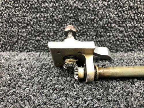 Cessna Aircraft Parts 0812000-13 / 0812000-30 Cessna 320A Fuel Selector Control Rod W/ Handle, Support