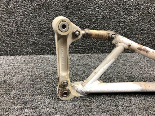 Cessna Aircraft Parts 0842000-70 / 0842000-33 Cessna 320A Nose Gear Drag Brace W/ Fork, Arm, and Brace
