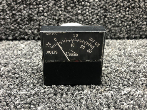 CM-2664-1 (ALT: 20110032-102) Jewell Electric MS1 Ammeter / Voltmeter Indicator