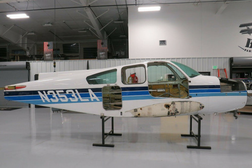 Beech 95-B55 Fuselage Assy W/ Airworthiness, Bill of Sale, Data Tag & Log Books BAS Part Sales | Airplane Parts