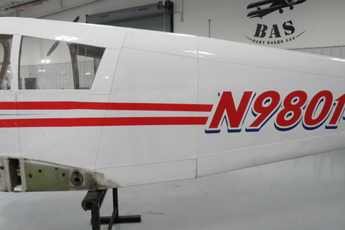 Piper PA28-140 Fuselage with airworthiness, bill of sale, data tag and log books