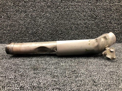 1555016-5 Cessna T337G Heater Exhaust Pipe Assembly w Bracket