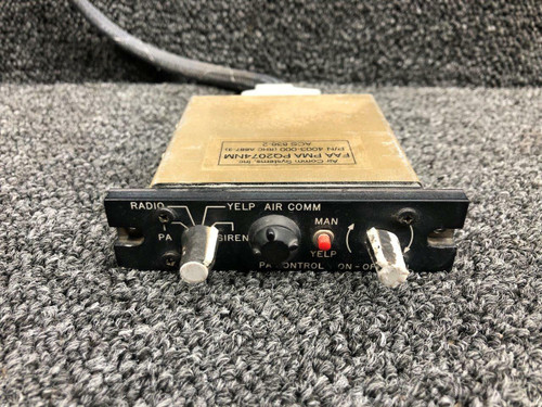 Air Comm Systems 4003-000 (Alt: A687-3) Air Comm Systems ACS836-2 PA Siren Control Unit (14V)