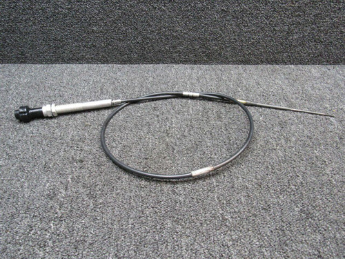 Cessna Aircraft Parts C299506-0103 Cessna 180J Vernier Throttle Control Cable Length 60-3/4 M22