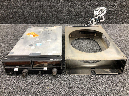 069-1024-00 Bendix King KX-155 VHF Nav-Com w Tray (Volts: 14)