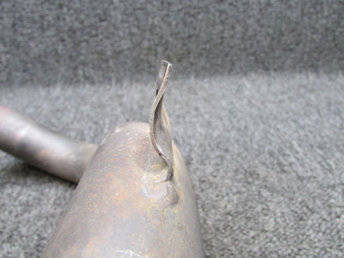 62231-000 Lycoming O-360-A3A Exhaust Riser Aft LH with Probe Hole (Damage)