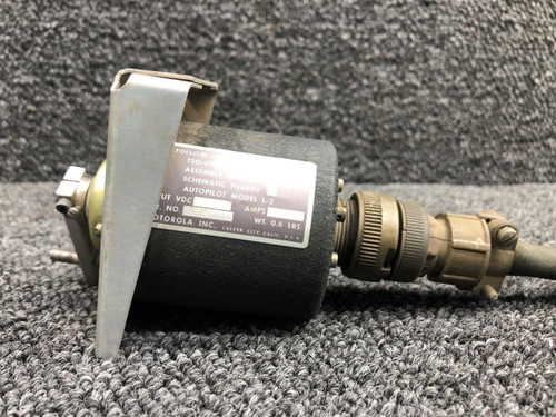 Motorola 1U708880-01 Motorola 1408-A2 L-2 Autopilot Servo Follow Up W/ Bracket
