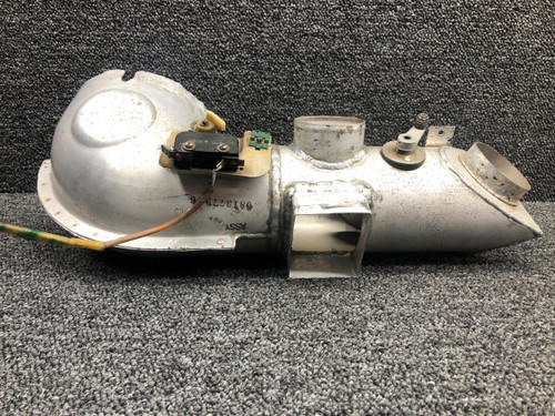 Cessna Aircraft Parts 0813801-11 Cessna 310G Forward Cabin Heater Adapter Assembly W/ Switch